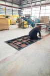 Düz Platform Gömme Baskül Kantar 3 Ton 150x200 Cm Özel Üretim