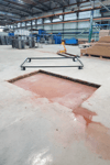 Düz Platform Gömme Baskül Kantar 3 Ton 150x200 Cm Özel Üretim