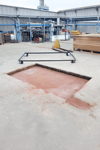 Düz Platform Gömme Baskül Kantar 3 Ton 100x150 Cm Özel Üretim