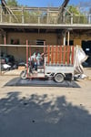 Düz Platform Rampalı Hurdacı Baskülü 150x250 Cm 3 Ton Şarjlı 4 Hücreli