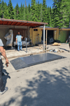 Düz Platform Rampalı Hurdacı Baskülü 150x300 Cm 3 Ton Şarjlı 4 Hücreli