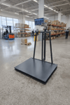 İmmax Dayama Siperli Ağır Hizmet Baskülü 3 Ton 120x120 Cm Özel Üretim