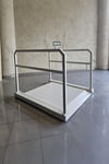 İMMAX Rampalı Tutunma Barlı Diyaliz Baskülü 300 KG 90x110 Cm Şarjlı