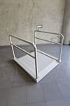 İMMAX Rampalı Tutunma Barlı Diyaliz Baskülü 600 KG 90x110 Cm Şarjlı