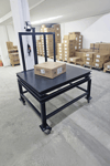 İmmax Sehpalı Yazıcılı Tekerlikli Baskül 3 Ton 150x150 Cm