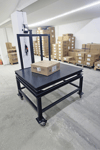 İmmax Sehpalı Yazıcılı Tekerlikli Baskül 3 Ton 120x120 Cm