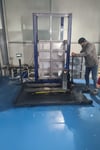 Kendinden Tek Rampalı Platform Baskül 120x200 cm 3 Ton Şarjlı