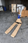 Neck Fiş Yazıcılı Transpalet Baskül - 3 Ton Döküm Pompalı