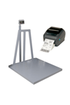 Plus 120x120 Cm 3000 Kg Etiket Yazıcılı Baskül