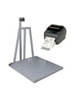 Plus 150x150 Cm 3000 Kg Etiket Yazıcılı Baskül