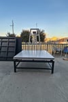Sehpalı U şase Kantar 120x120 Cm 3 Ton Şarjlı 4 Hücreli