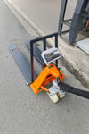 Transpalet Baskül - 2 Ton Döküm Pompalı