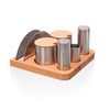 5Lİ TUZLUK TAKIMI PEÇETELİKLİ KBT-122 KISMET STEEL