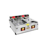 ALPİNA 8+8 LT FRİTÖZ ELEKTRİKLİ