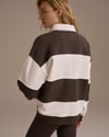 Polo Yaka Oversize  Sweatshirt