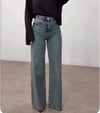 Taşlı eskitme jean