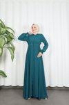  Beli Dantelli Mevlana Ferace Acı Kahve HNT7011
