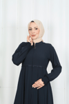  Beli Dantelli Mevlana Ferace Lacivert HNT7011