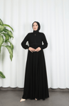 Dantelli Mevlana Ferace Siyah HNT7011