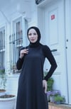 Ayarlanabilir Jile Elbise Siyah HNT1015