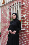 Yandan Bağlamalı Yarım Patlı Düğme Detaylı Elbise Siyah HNT6200