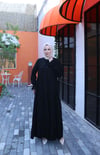 İçi Yarım Kol  Umre Takımı Siyah  HNT7050
