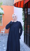 İçi Yarım Kol  Umre Takımı Lacivert   HNT7050