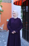 İçi Yarım Kol  Umre Takımı Mürdüm   HNT7050