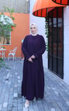 İçi Yarım Kol  Umre Takımı Mürdüm   HNT7050