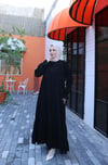 İçi Yarım Kol  Umre Takımı Siyah  HNT7050