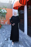 İçi Yarım Kol  Umre Takımı Siyah  HNT7050
