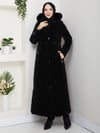 Baklava Desen Tam Boy Nova Kapitone Mont Siyah HNT2801