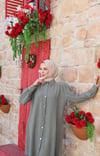 Uzun Düğmeli Tunik Haki   HNT8533