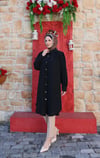 Uzun Düğmeli Tunik Siyah HNT8533