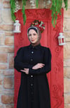 Uzun Düğmeli Tunik Siyah HNT8533