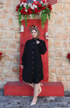 Uzun Düğmeli Tunik Siyah HNT8533
