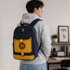 U.S. Polo Assn. Unisex Sırt ve Okul Çantası PLCANAYD26210 Lacivert Hardal