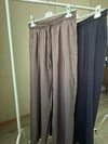 KAHVERENGİ CEPLİ TENSEL PANTOLON