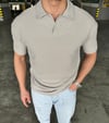 The Mass hemşire Yaka Tshirt Gri