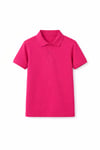 23 Nisan Gösteri Kıyafeti - Fuşya Polo Yaka T-Shirt
