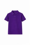 Erkek Çocuk Bebe Mavisi Polo Yaka T-shirt