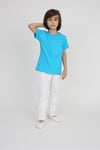 ERKEK ÇOCUK MAVİ TSHİRT BEYAZ PANTOLON TAKIM 23 NİSAN 29 EKİM 10 KASIM 19 MAYIS GÖSTERİ KIYAFETLERİ