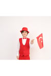 ERKEK ÇOCUK YELEK 23 NİSAN 29 EKİM 10 KASIM 19 MAYIS GÖSTERİ KIYAFETLERİ