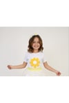 Pullu Papatya Desenli Kız Çocuk T-shirt 23 Nisan 29 Ekim 10 Kasım 19 Mayıs Gösteri Kıyafetleri