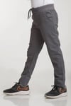 Unisex İlkokul ve Ortaokul 6-16 Yaş Okul Pantolonu Ribana Bel Canvas Öğrenci Okul GRİ Pantolonu