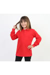 UNİSEX KIRMIZI UZUN KOL POLO YAKA TİŞÖRT