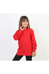 UNİSEX KIRMIZI UZUN KOL POLO YAKA TİŞÖRT