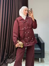 Karmen Takım Bordo