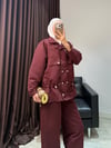 Karmen Takım Bordo
