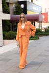 MİNİ BLAZER CEKETLİ TAKIM ORANJ